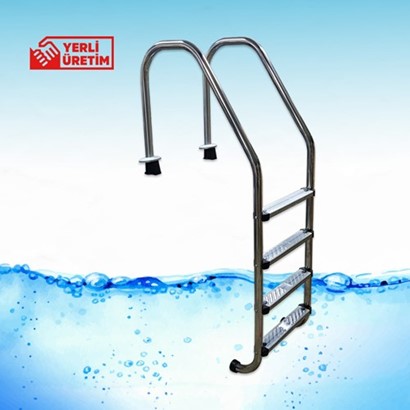 Wide Serie Stainless Steel Ladders